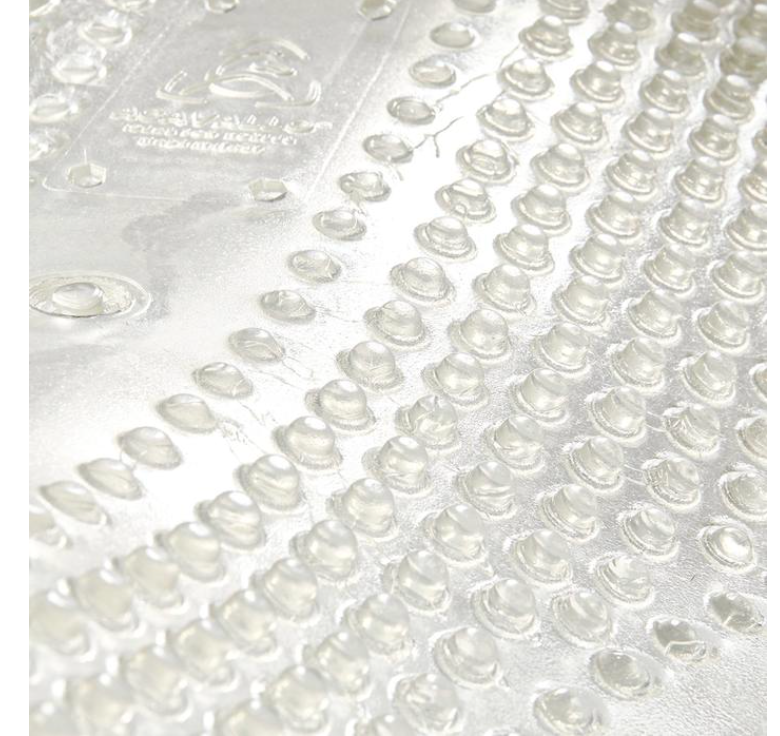 Acavallo Massage gel and cut out sheepskin transparent