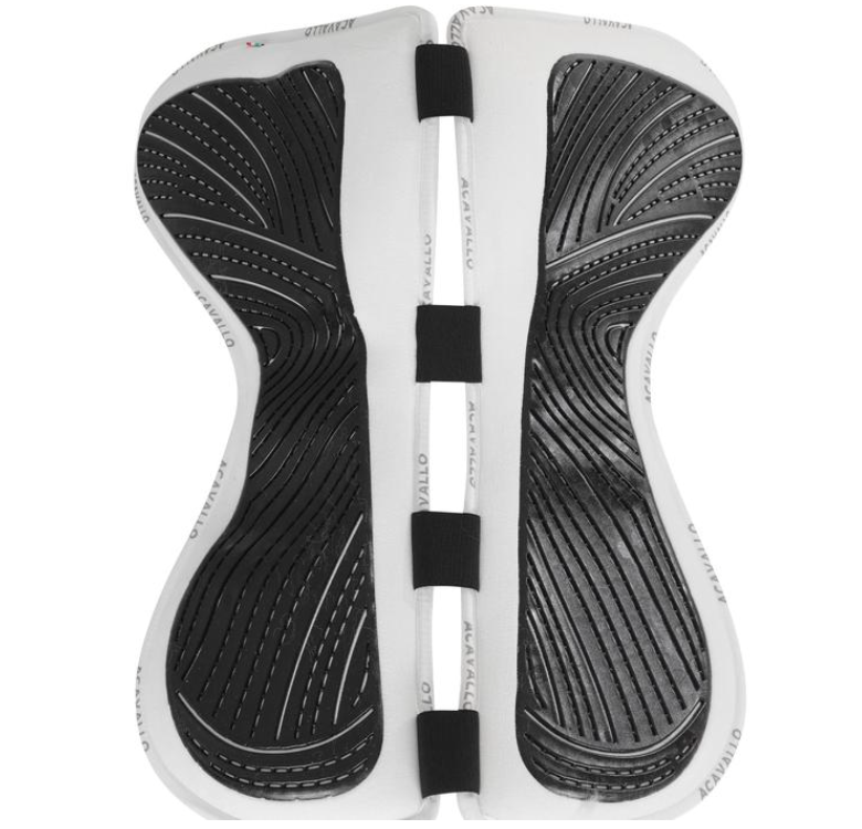 Acavallo Close contact spine free gel and memory foam white