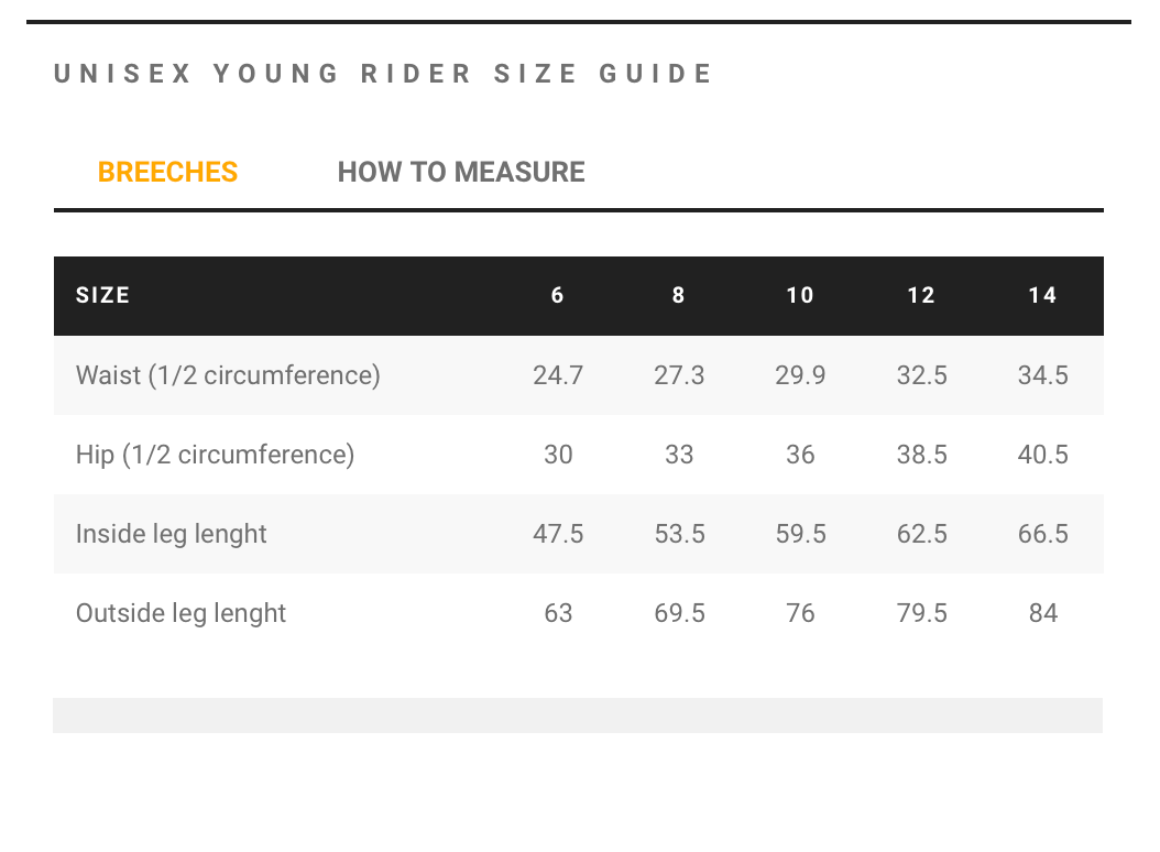 Rider’s Gene by Cavalleria Toscana Unisex Full Grip Breeches for Kids