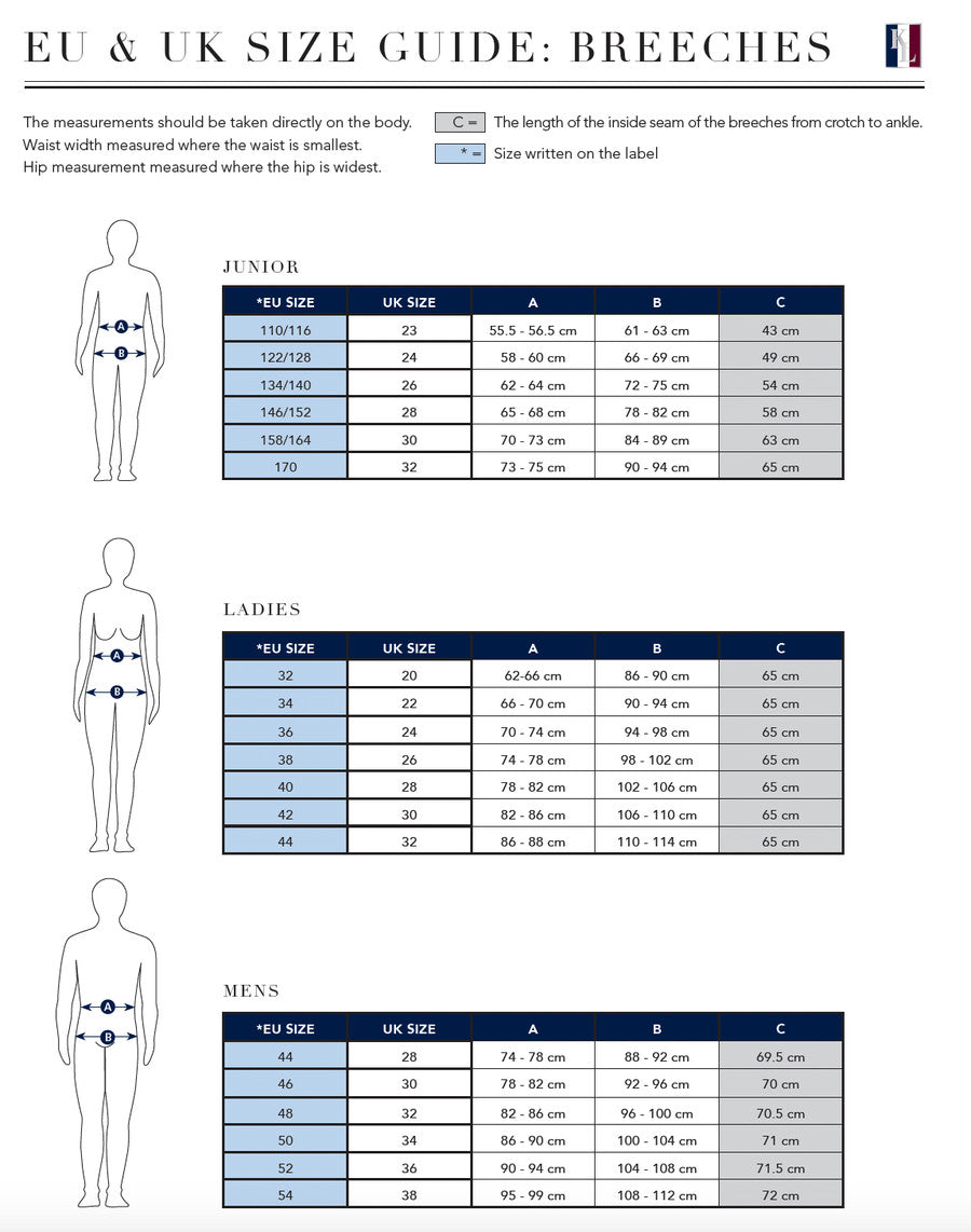 Kingsland AW24 Khloe Ladies X Shape Full Grip Breeches