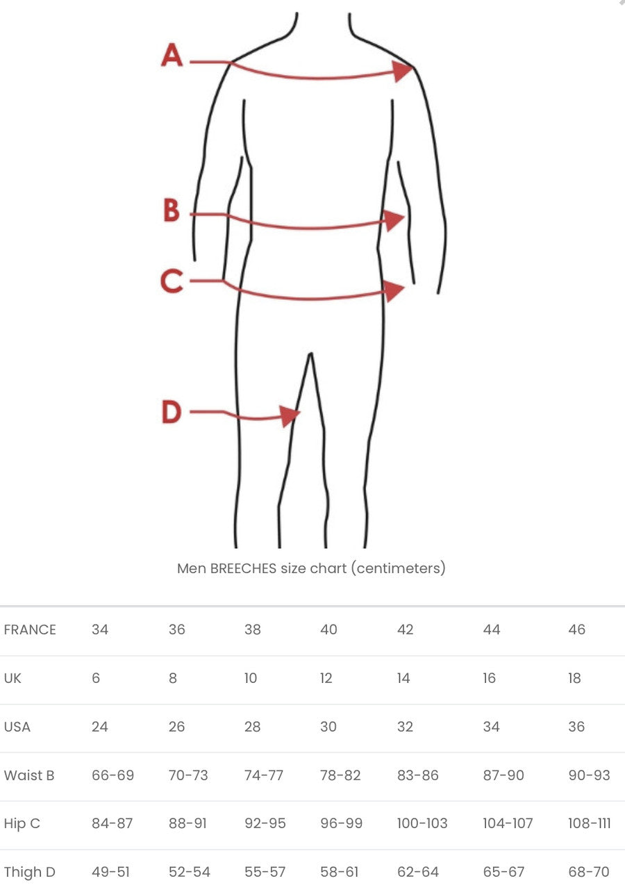 Harcour Costaso Men Breeches Fix System Grip